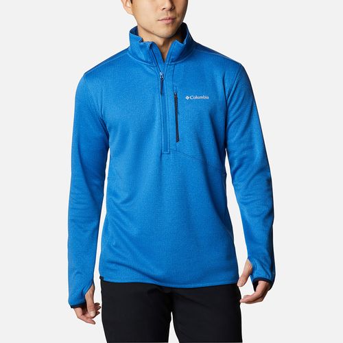 Buzo Park View Medio Cierre - Bright Indigo Heather