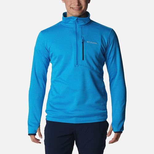 Buzo Park View Medio Cierre - Compass Blue Heather