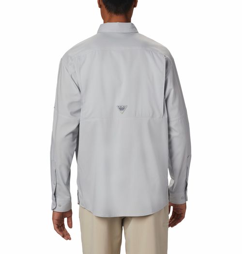 Camisa Low Drag Offshore Outlet - Cool Grey White