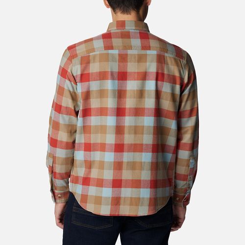 Camisa Cornell Woods Flannel Long Sleeve Shirt - Warp Red Buffalo Check
