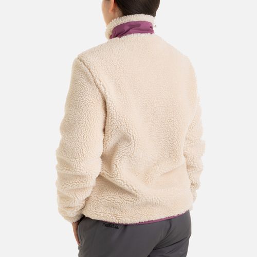 Campera Sherpa - Beige Dark Orchid