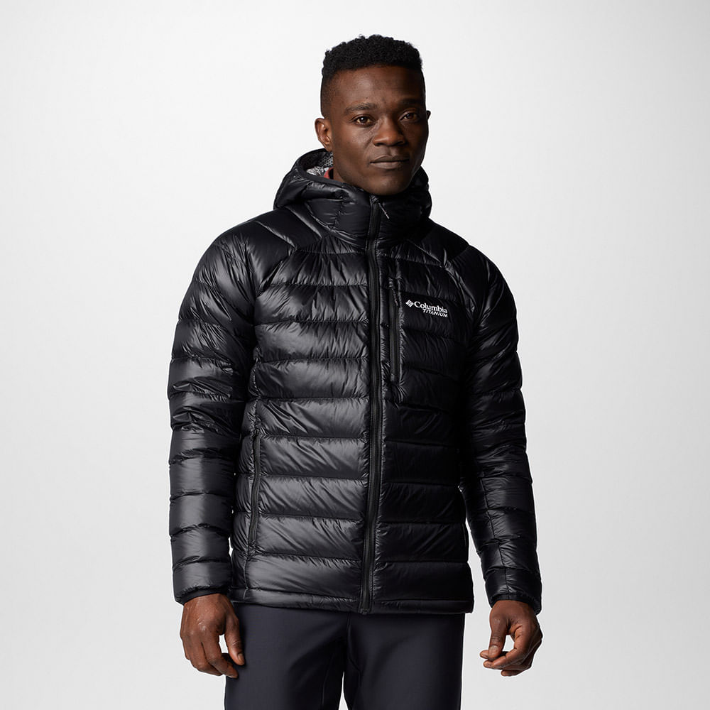 Campera Arctic Crest Down Hooded Black