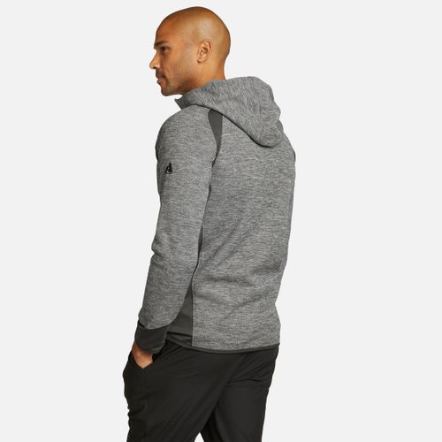 Campera Cloud Layer Hybrid Capucha - Htr Gray