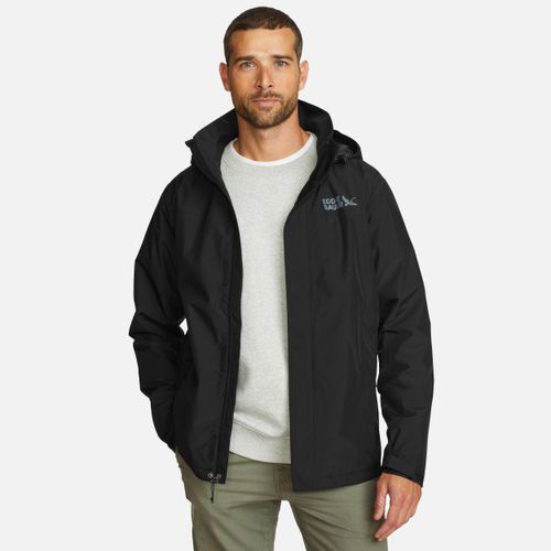 Campera Packable Impermeable Rainfoil - Black