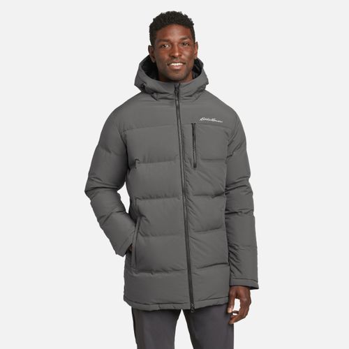 Campera Parka Glacier Peak Seamless Down Capucha - Dk Smoke