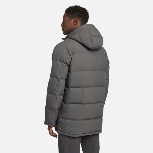 Campera Parka Glacier Peak Seamless Down Capucha - Dk Smoke