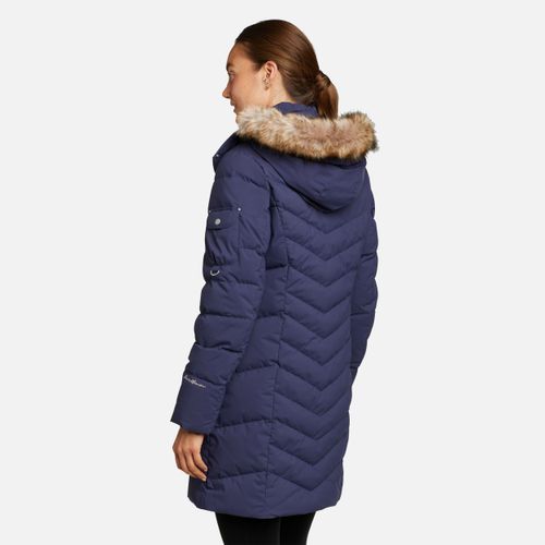 Campera Parka Down Sun Valley Capucha - Dk Mulberry
