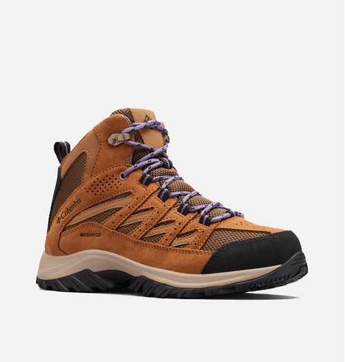 Zapatillas Crestwood Mid Waterproof Mujer - Dark Truffle Plum Purple