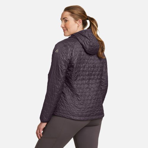 Campera Astrolite Capucha - Aubergine