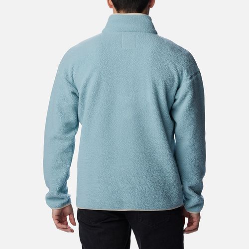 Polar Helvetia Half Snap Fleece - Stone Blue