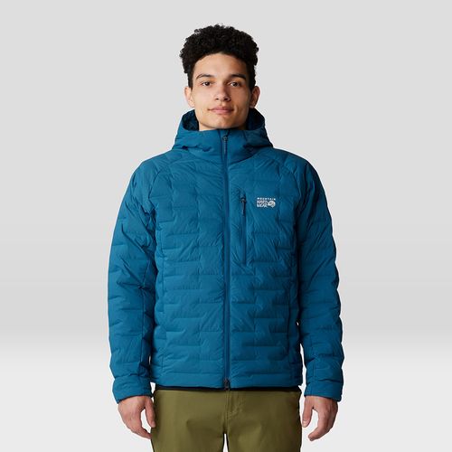 Campera Stretchdown Capucha - Dark Caspian