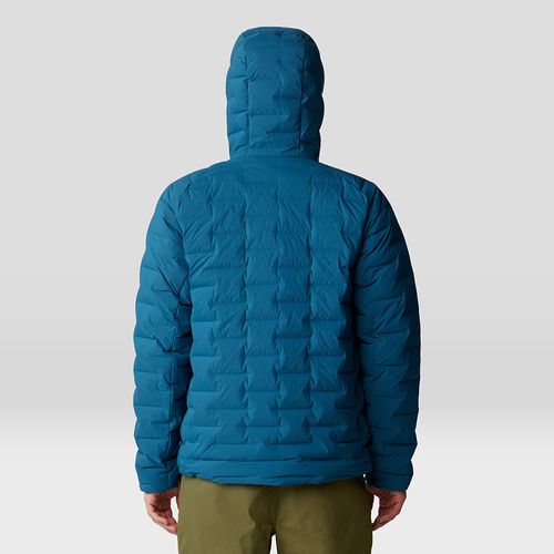 Campera Stretchdown Capucha - Dark Caspian