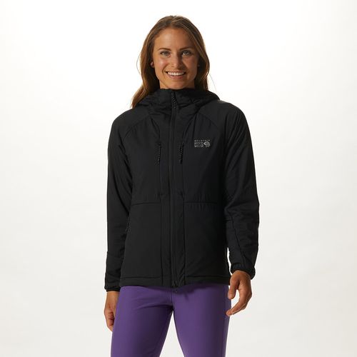 Campera Kor Airshell Warm Capucha - Black