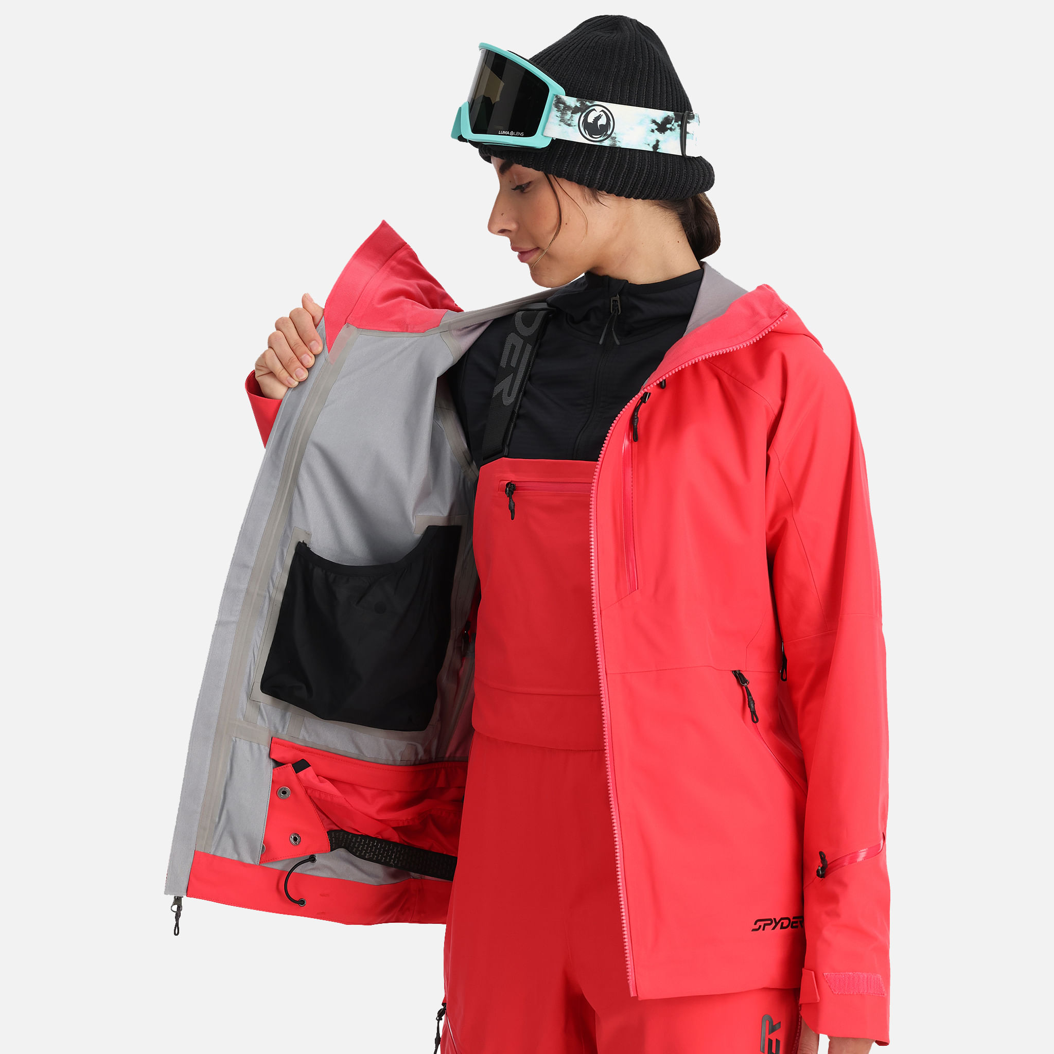 Campera Spyder Solitaire Shell - Prism Pink