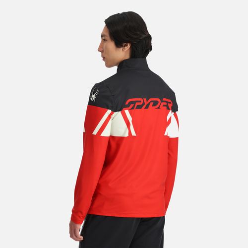 Buzo Podium Medio Cierre - Spyder Red