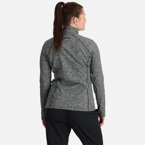 Buzo Spyder Accord Medio Cierre - Black