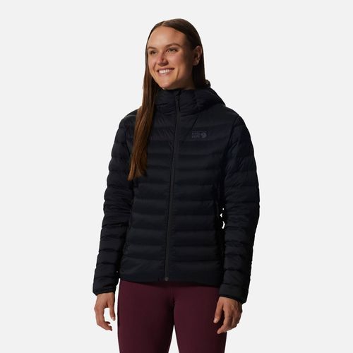 Campera Deloro Down Capucha - Black