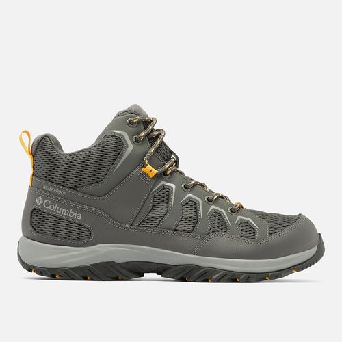 Zapatillas Columbia Impermeable Granite Trail Mid Hombre - Dark GreyRaw Honey