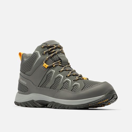 Zapatillas Columbia Impermeable Granite Trail Mid Hombre - Dark GreyRaw Honey
