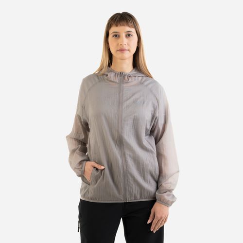 Campera Nexxt Alder Windbreaker Mujer - Grey