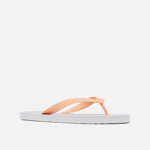 Sandalia Columbia Sun Trek Flip Mujer - Apricot Fizz Slate Grey