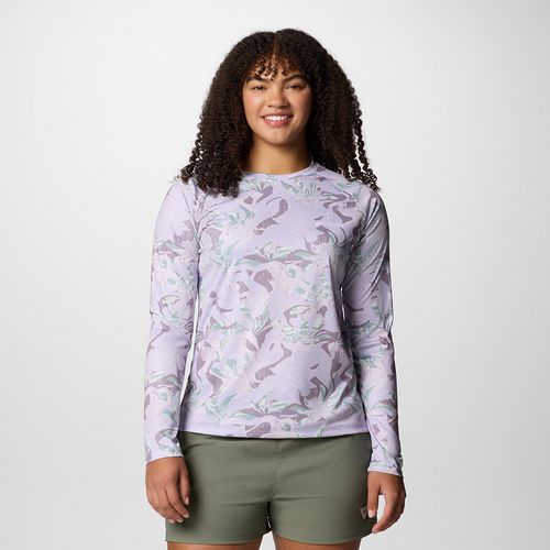 Remera Columbia Super Tidal Tee Long Sleeve - Lavender Pearl Undertow