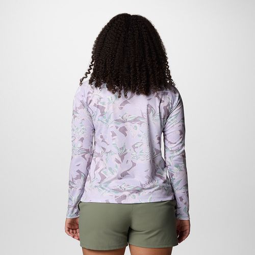 Remera Columbia Super Tidal Tee Long Sleeve - Lavender Pearl Undertow