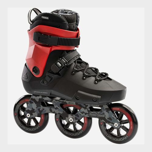 Rollers Rollerblade Twister 110 Unisex - Black Red