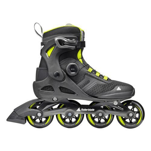 Rollers Rollerblade Macroblade 84 Boa Hombre - Black Lime