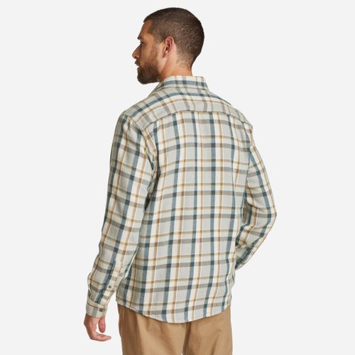 Camisa Eddie Bauer Dawn Patrol Long Sleeve Shirt - Chalk