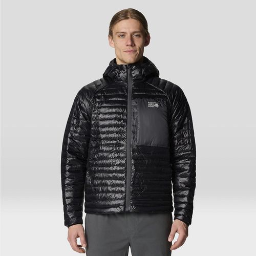 Mountain Hardwear Campera Ventano Capucha Hombre - Black/Volcanic