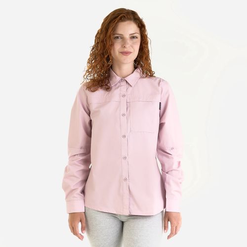 Spyder Camisa Long Sleeve Hike Shirt Mujer - Lilac