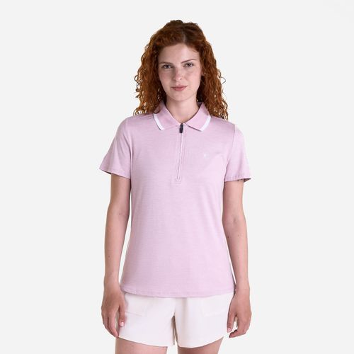 Spyder Remera Stretch Knit Polo Mujer - Lilac