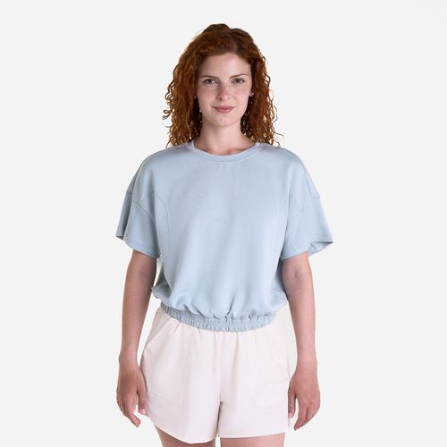 Spyder Remera Harmony Boxy Tee Mujer - Slate Blue