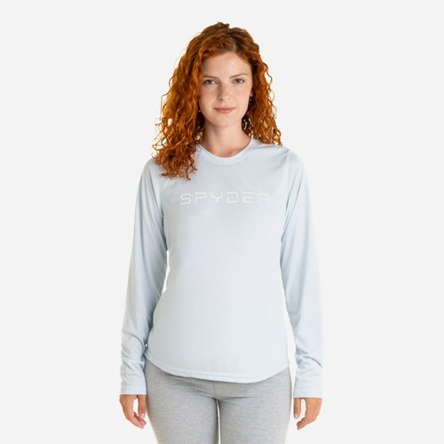Spyder Remera UPF 50+ Long Sleeve Tee Mujer - Mist Blue