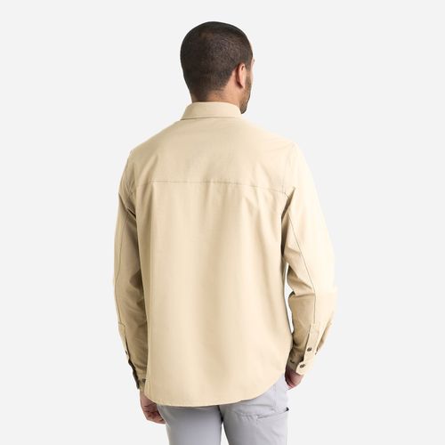 Spyder Camisa Long Sleeve Ripstop Roll Sleeve Shirt Hombre - Khaki