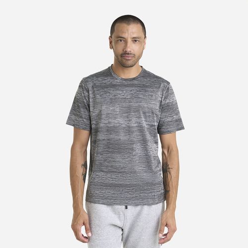 Spyder Remera Short Sleeve Jacquard Tee Hombre - Black