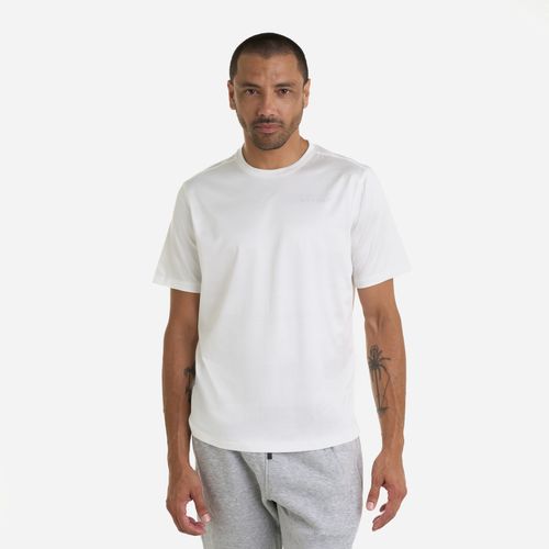 Spyder Remera Short Sleeve Jacquard Tee Hombre - White