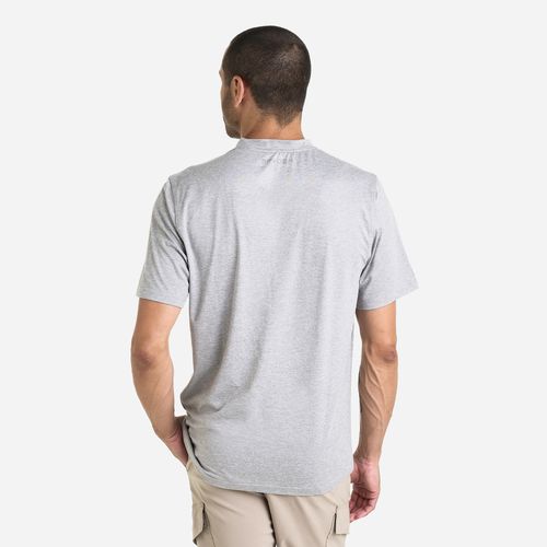 Spyder Remera Short Sleeve Peached Jersey Tee Hombre - Heather Grey