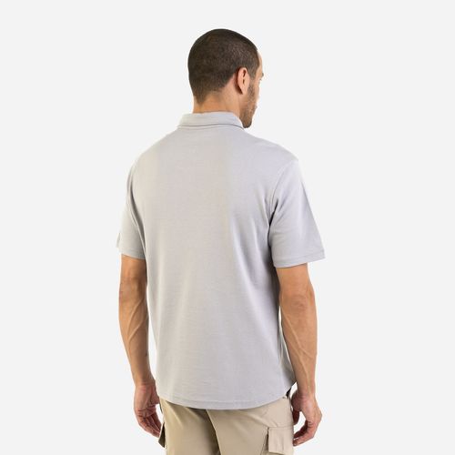 Spyder Remera Short Sleeve Interlock Polo Hombre - Pewter