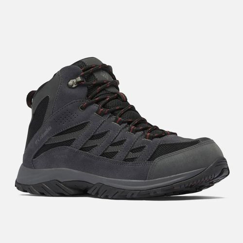 Columbia Zapatillas Impermeables Crestwood Mid Hombre - Black Charcoal