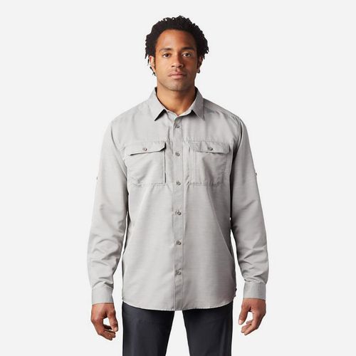 Mountain Hardwear Camisa Canyon Long Sleeve Shirt Hombre - Manta Grey